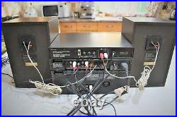 Technics Midi Hi-Fi Stereo System, Tape Deck, Amplifier, AM/FM Tuner Bluetooth