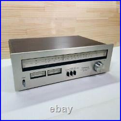 Technics ST-7300 FM/AM Stereo Tuner Silver Confirmed Operation Used From Japan