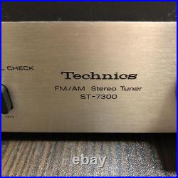 Technics ST-7300 FM/AM Stereo Tuner Silver Good