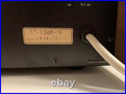 Technics ST-7300 HiFi Separate Analogue AM/FM Mono/Stereo Tuner wooden RARE