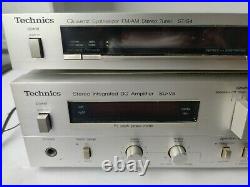 Technics SU-V5 Stereo Integrated Amplifier & Quartz ST-S4 AM/FM Stereo Tuner