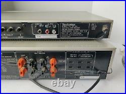 Technics SU-V5 Stereo Integrated Amplifier & Quartz ST-S4 AM/FM Stereo Tuner