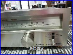 Tested Vintage Pioneer TX-6500 II AM/FM Mono/Stereo Analog Radio Tuner