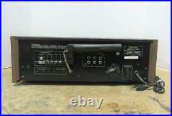 Tested Vintage Pioneer TX-7800 AM/FM Servo Locked Mono/Stereo Analog Tuner