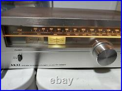VINTAGE AKAI AT-2250 AM FM Stereo Tuner