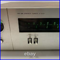 VINTAGE PANASONIC ST3400 AM FM STEREO TUNER RECEIVER Tested Working
