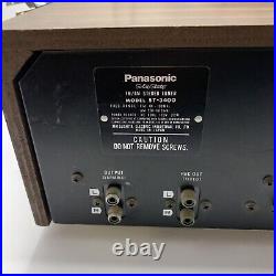 VINTAGE PANASONIC ST3400 AM FM STEREO TUNER RECEIVER Tested Working