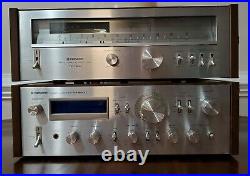 VTG 70s PIONEER SA-8800 TX-7800 STEREO AMPLIFIER AM/FM TUNER WORKS TESTED LQQK