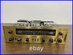 VTG The Fisher 600 Stereophonic AM/FM Tube Stereo Tuner Receiver AS IS NO RETURN