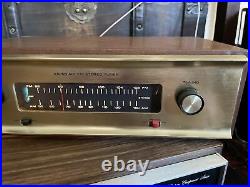 Vintage 1963 Knight KG-50 AM-FM Stereo Tube Tuner Looks Works Great Wood Case