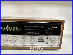 Vintage 1969 Sansui 5000A AM/FM Stereo Tuner Amplifier Wood Cabinet 55WPC