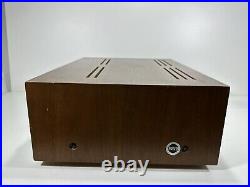 Vintage 1969 Sansui 5000A AM/FM Stereo Tuner Amplifier Wood Cabinet 55WPC
