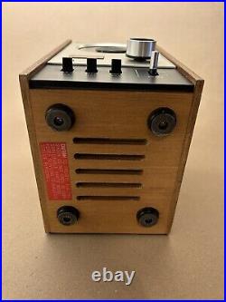 Vintage 1970s Sony ST-88 Stereo AM/FM Radio Tuner With Integrated Aerial +Manual