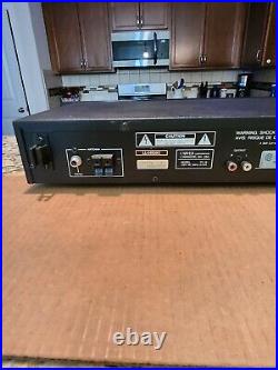 Vintage Carver TX-10 Synthesized AM/FM Stereo Tuner Tested Working lOOK