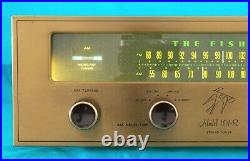 Vintage Fisher 101-R AM / FM Stereo Tuner Good Working Condition