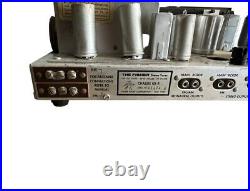 Vintage Fisher 101-R AM / FM Stereo Tuner powers on