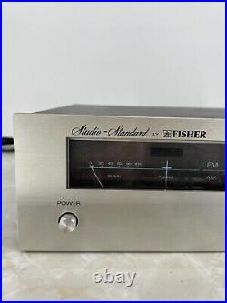 Vintage Fisher FM-2121 AM/FM Stereo Tuner Powers On
