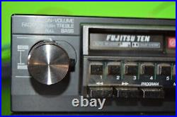 Vintage Fujitsu Ten CE-4434EX1 AM FM Stereo Cassette Player Tuner Receiver WORKS