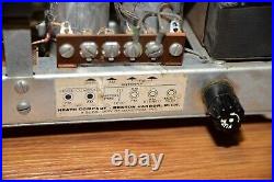 Vintage HEATHKIT Professional AM FM Stereo Tube Tuner Model PT-1