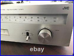 Vintage JVC JT-V11G AM/FM Stereo Tuner /Working/ PLEASE READ