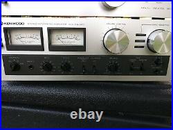 Vintage Kenwood Am-fm Stereo Tuner Model Kt-313 & Ka-405 Amplifier