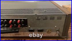 Vintage Kenwood KR-2400 AM-FM Stereo Tuner Amplifier Works Needs Tuner Light