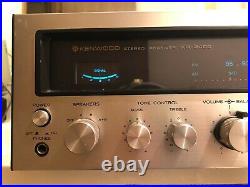 Vintage Kenwood KR-2400 AMFM Stereo Tuner Amplifier Receiver Problem-Free Unit