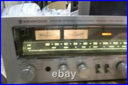 Vintage Kenwood KR-6030 AM FM Stereo Tuner Amplifier Amp Working As Is, Read