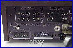 Vintage Kenwood KR-6200 AM/FM Tuner Stereo Receiver Tested Some Dim Lights