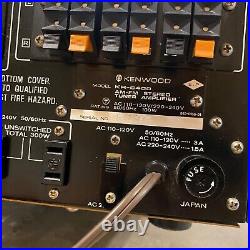 Vintage Kenwood KR- 6400 Solid State AM/FM Stereo Receiver Tuner Amplifier