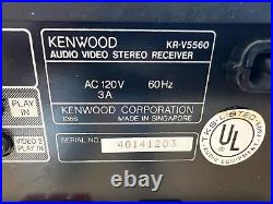 Vintage Kenwood KR-V5560 Stereo Receiver