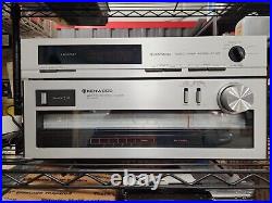 Vintage Kenwood KT-400 AM/FM Stereo Tuner & Audio Timer AT-80