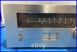 Vintage Kenwood KT-5300 Silver Model AM FM 88-108 MHz Radio Stereo Audio Tuner
