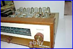 Vintage Lafayette AM FM Stereo Vacuum Tube Tuner Eye Tube