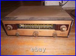 Vintage Lafayette AM FM Stereo Vacuum Tube eye Tuner