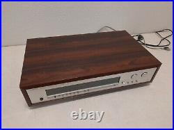 Vintage Luxman Frequency Synthesized AM/FM Stereo Tuner T-115