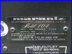 Vintage Marantz Model 104 Stereophonic AM/FM Stereo Radio Tuner Tested