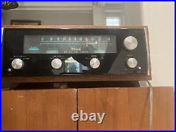 Vintage McINTOSH MR74 AM/FM STEREO TUNER for Amplifier with Wood Cabinet