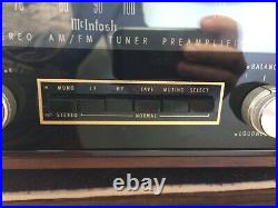 Vintage McIntosh MX113 Stereo AM/FM Tuner
