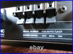 Vintage NAD 4155 AM / FM STEREO TUNER tested, works Made in Japan