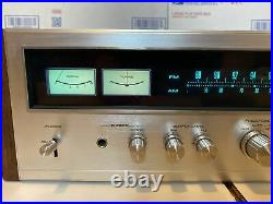 Vintage PIONEER TX-9100 AM/FM Stereo Tuner Working AMAZING LOOKNG