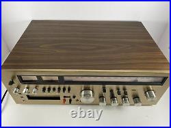 Vintage Panasonic AM/FM Tuner Receiver RA-6600 Stereo 8 Track Recorder Tested