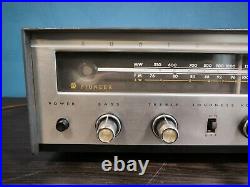 Vintage Pioneer FM-B101 Stereo Tuner Turntable and RCA Input Mechanical