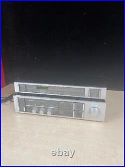 Vintage Pioneer SA 750 Stereo Amplifier & TX-950 Am/Fm Digital Synthesized Tuner