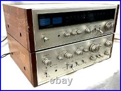 Vintage Pioneer (SA-8100) Integrated Amplifier and (TX-8100) AM/FM Stereo Tuner
