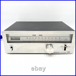 Vintage Pioneer TX-6500 II AM/FM Stereo Tuner Tested