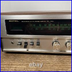 Vintage ROTEL RX-150A Solid State AM/FM Stereo Receiver