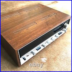 Vintage Sansui 5000A AM/FM Stereo Tuner Amplifier Wood Case-Tested/Working