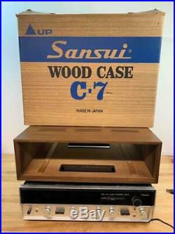 Vintage Sansui 5000A Solid State AM/FM Stereo Tuner Amplifier W OG Case & Box