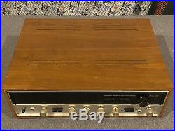 Vintage Sansui AM/FM Stereo Tuner Amplifier 5000A Wood Case